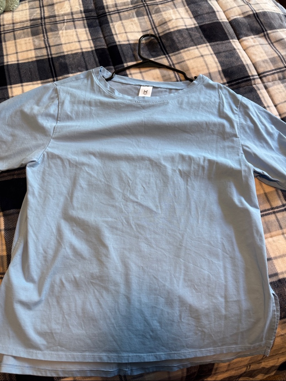 Light Blue women’s  Crew Neck Shirt